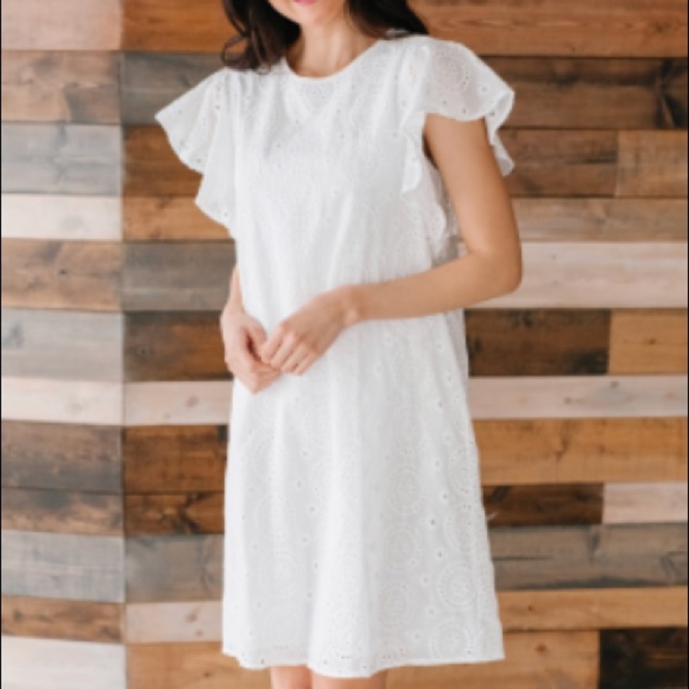 White summer dress
